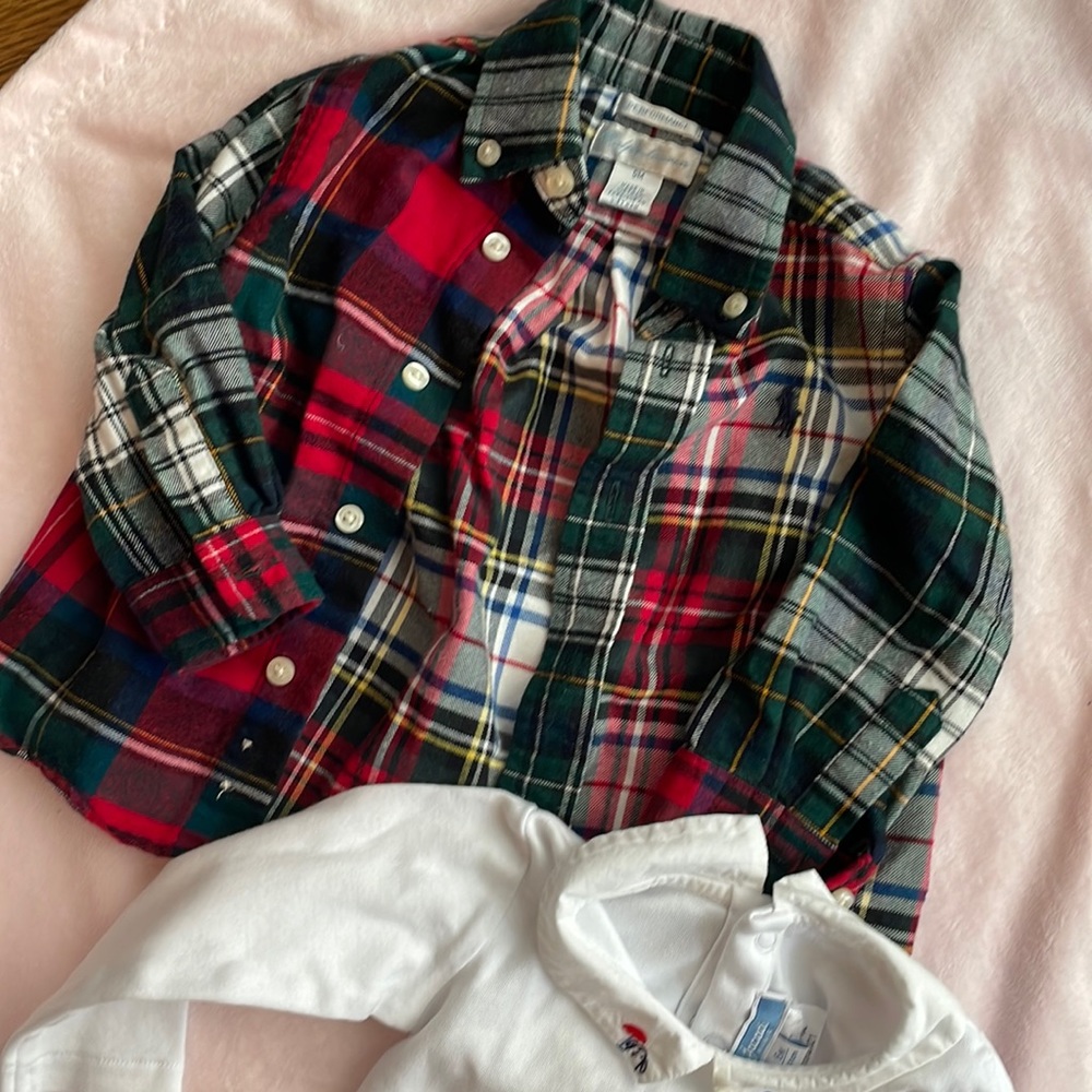 Ralph Lauren and Jacadi baby boys tops